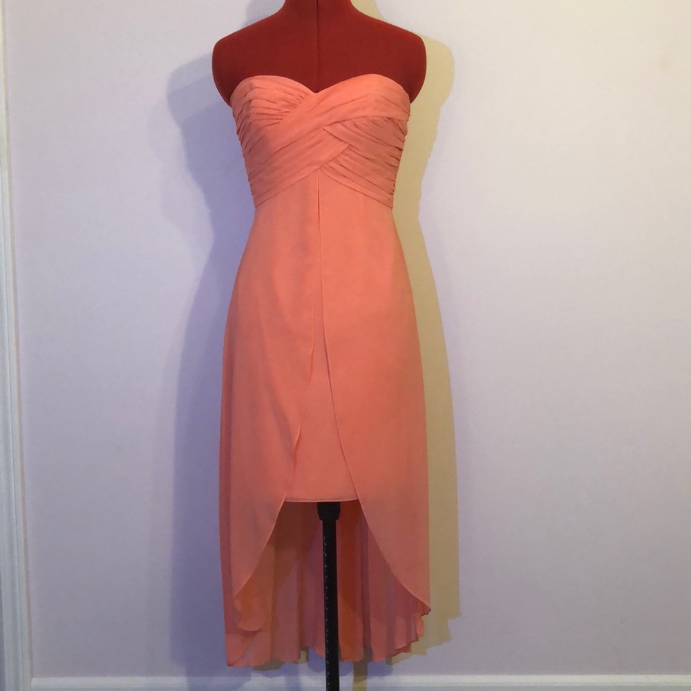 Coral Bridesmaids Dress
